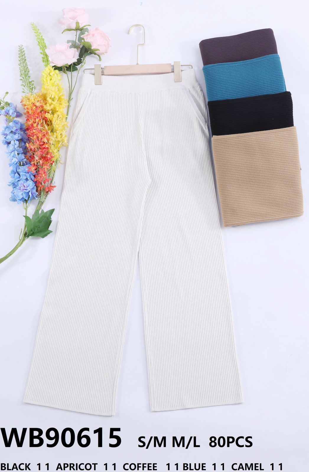 Spodnie damskie (Francja produkt) Roz S/M-M/L  Mix kolor Paszka 10 szt