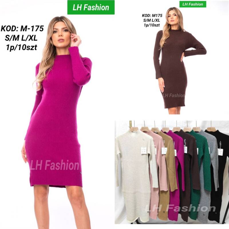Sukienka Swetry damskie Roz S/M.L/XL. Mix kolor Paczka 10szt