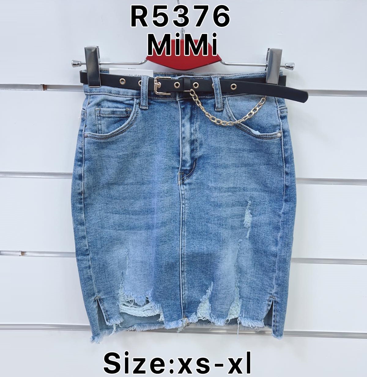 Spódnica  damskie jeans Roz  XS-XL   1 kolor . Paczka 12sz.t