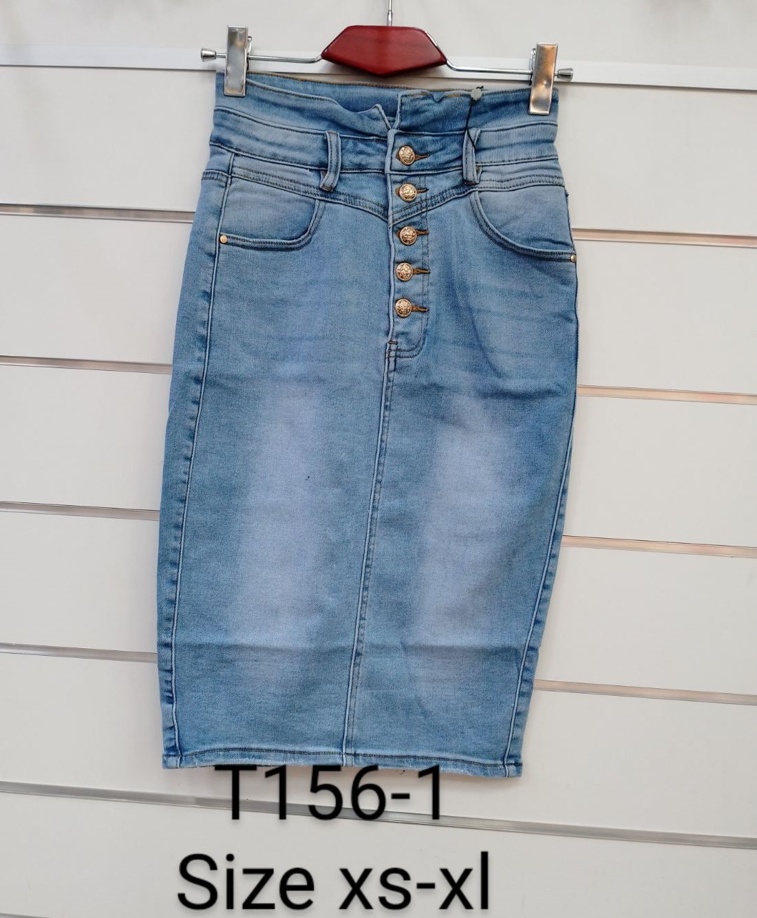 Spódnica  damskie jeansy   Roz XS-XL.  1  kolor . Paczka10szt