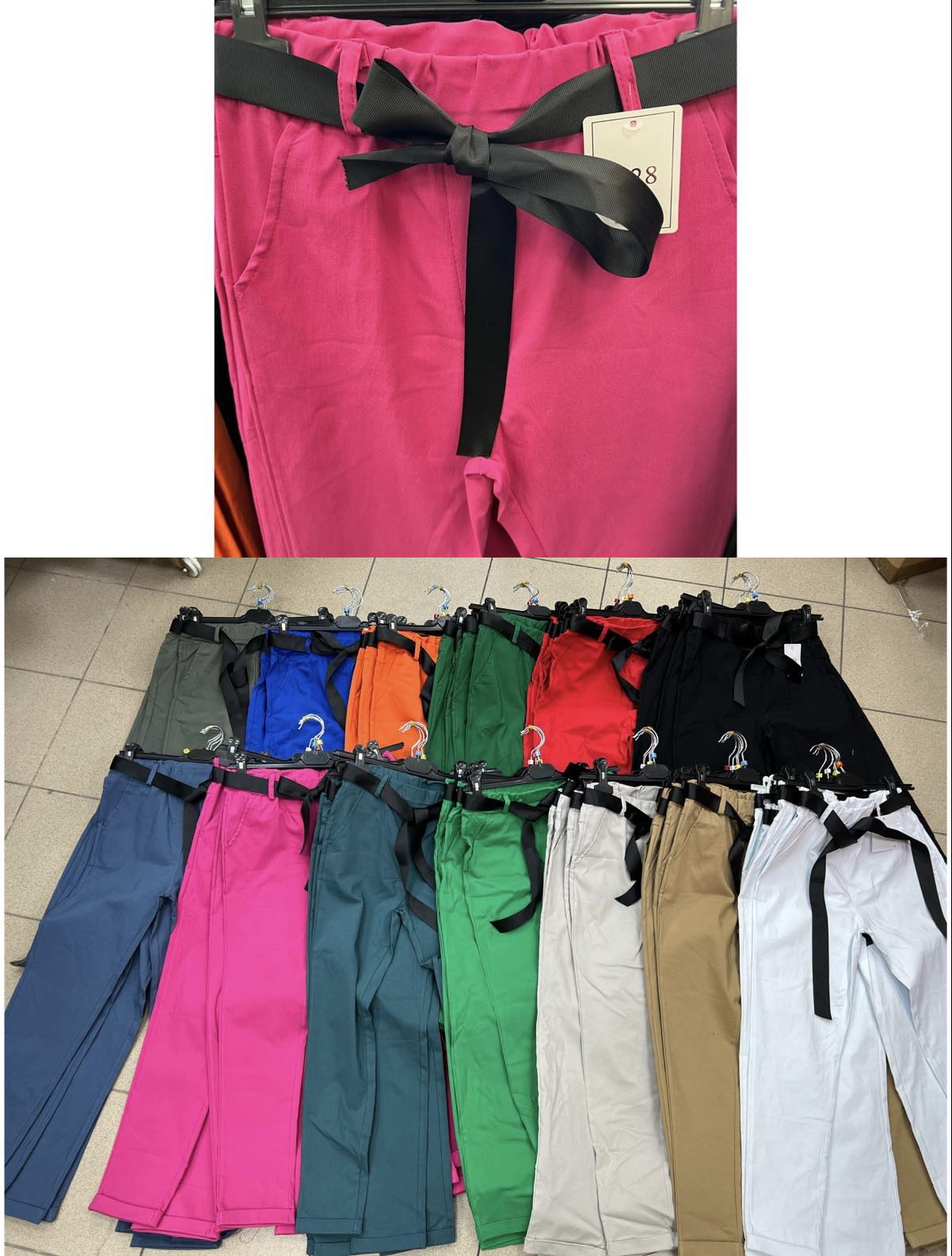 Spodnie  damska (Włoskie produkt) Roz S-2XL.1 kolor Paczka 5 szt