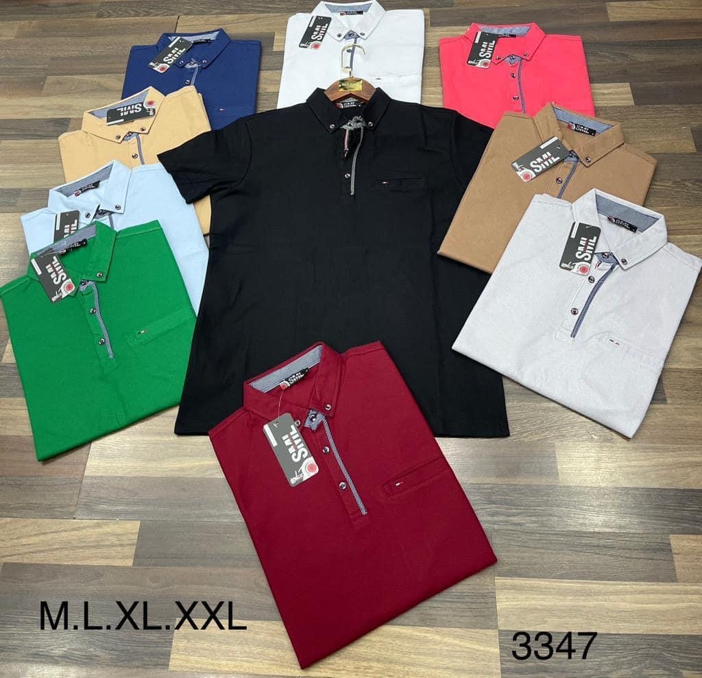 Bluzka męska  ( Turecki produkt) Roz M-2XL .Mix kolor .Paczka 12 szt