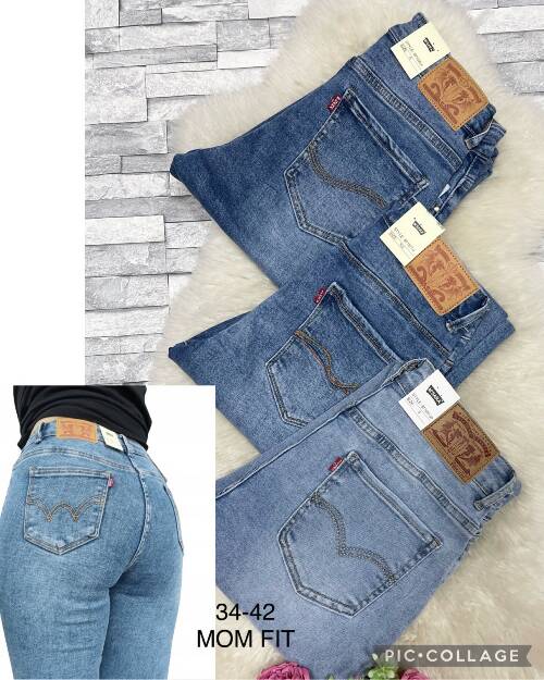 Spodnie damska jeans. Roz 34-42. 1 kolor. Paszka 10 szt