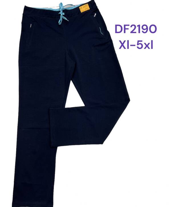 Spodnie damskie materiałowe Roz XL-5XL, 1 Kolor .Paczka 12 szt