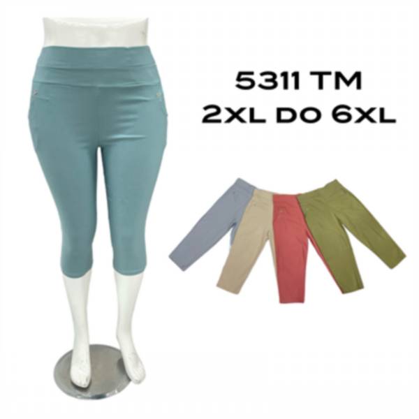 Spodnie za kolana Roz 2XL-6XL. 1 Kolor. Pasczka 10 szt.