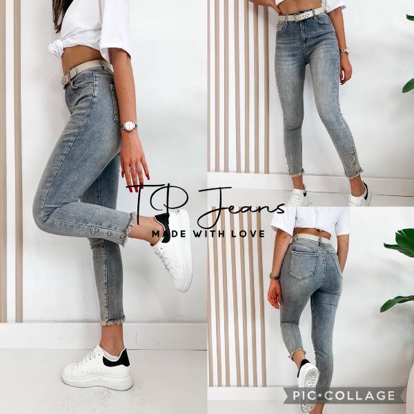 Spodnie damkie jeans  Roz XS-XL 1 kolor Paczka 10 szt