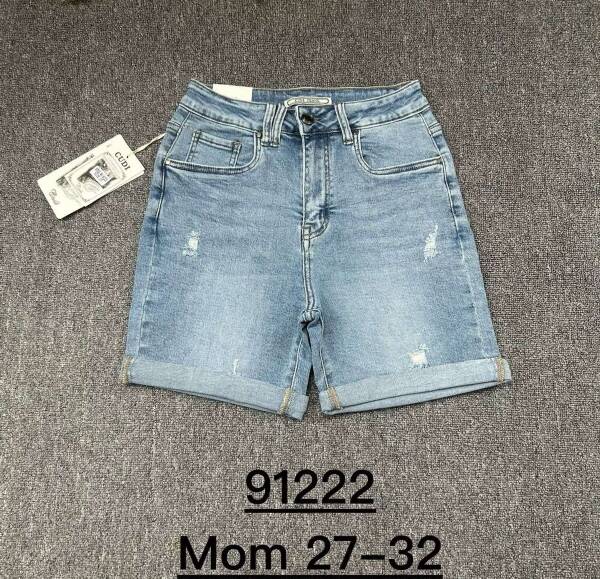 Spodenki  damska jeans . Roz 25-30. 1 kolor. Paszka 12szt.  