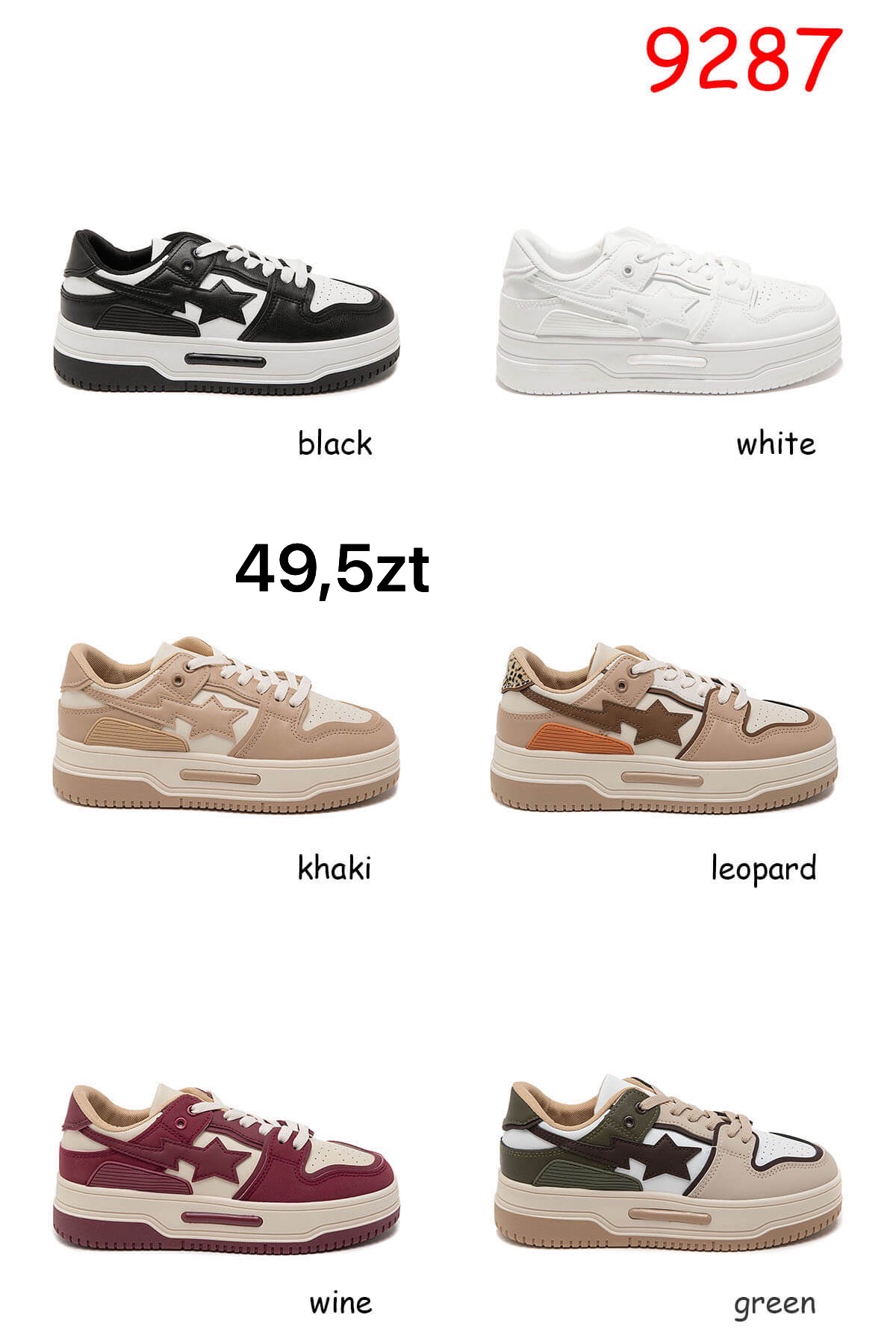 SPORTOWE Damskie 36-41/ 12 par