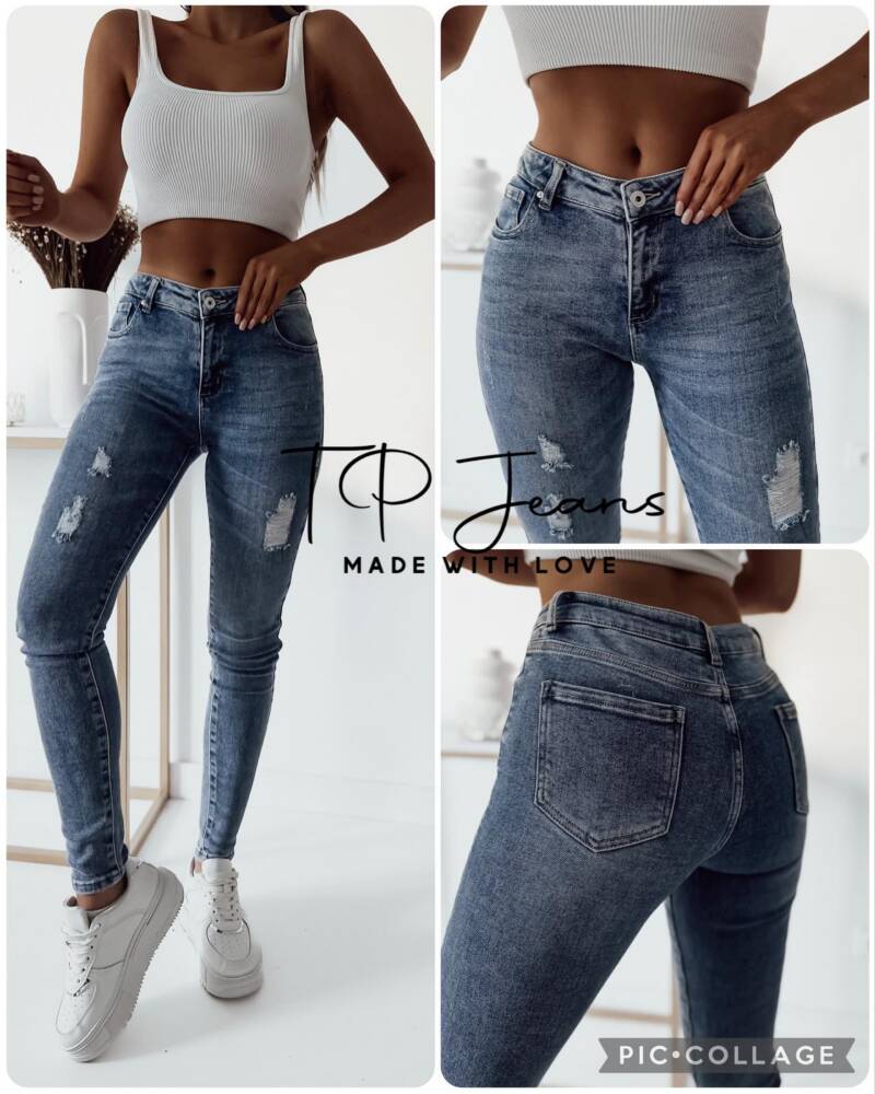 Spodnie damska jeans . Roz XS-XL. 1 kolor. Paszka 10szt.  