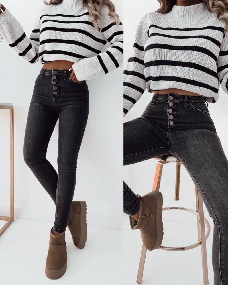 Spodnie  jeans  damska .Roz S-XL. 1 Kolor . Paszka 10szt