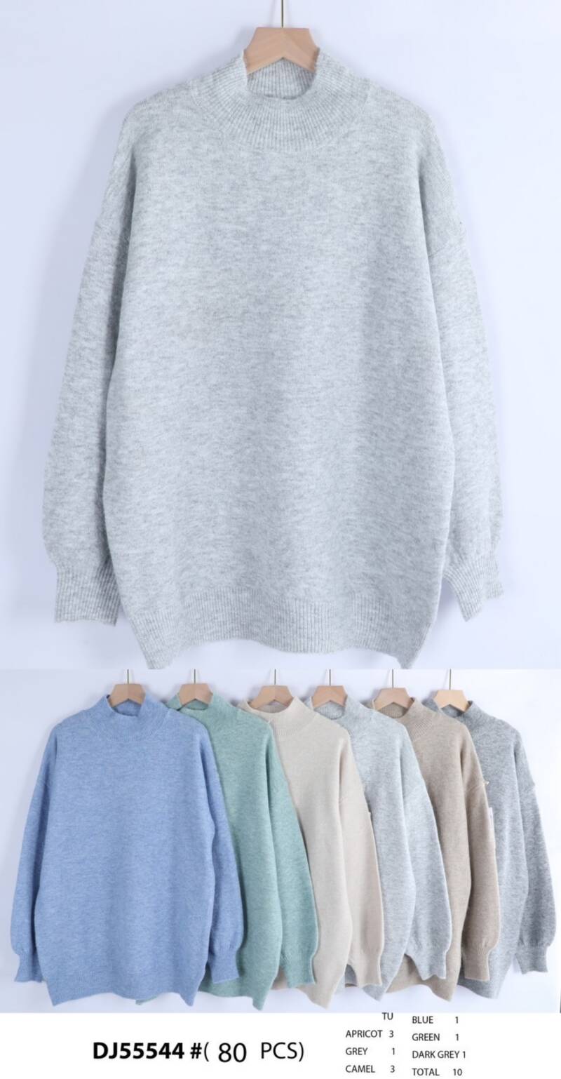   Swetry damska (Francja produkt) Roz Standard .Mix kolor, Paszka 10 szt