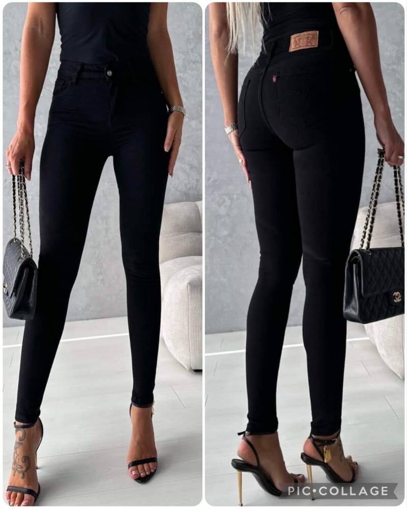Spodnie damska jeans . Roz XS-XL. 1 kolor. Paszka 10szt.  