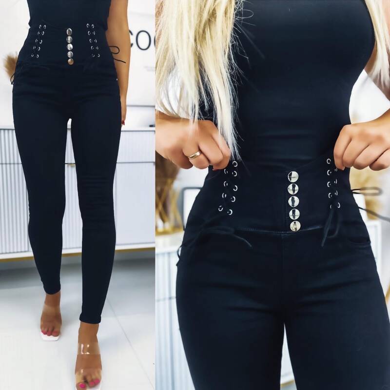 Spodnie  jeans  damska .Roz S-XL. 1 Kolor . Paszka 10szt