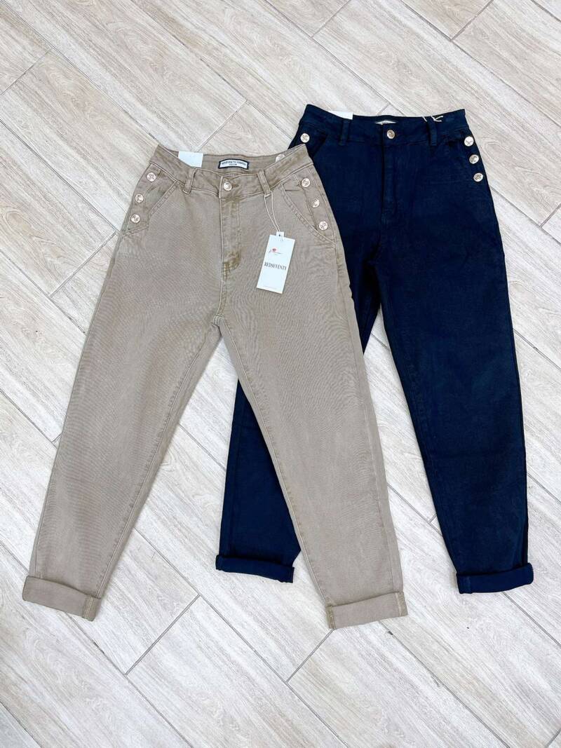 Spodnie  jeans  damska .Roz S-XL. 1 Kolor . Paszka 10szt
