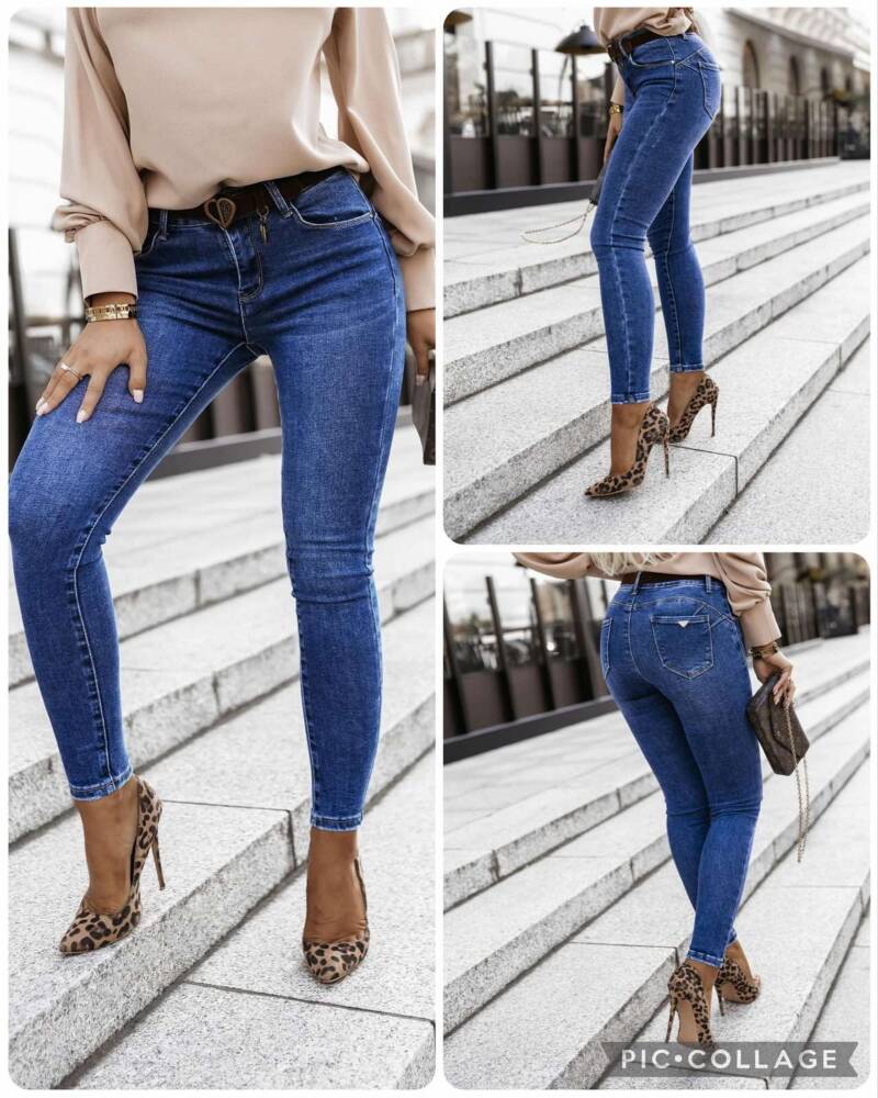 Spodnie  jeans  damska .Roz S-XL. 1 Kolor . Paszka 10szt
