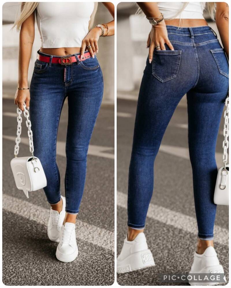 Spodnie  jeans  damska .Roz S-XL. 1 Kolor . Paszka 10szt