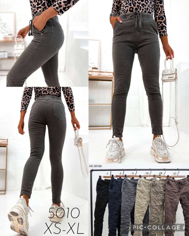 Spodnie jeans   damska .Roz S-XL. 1 Kolor . Paszka 12szt