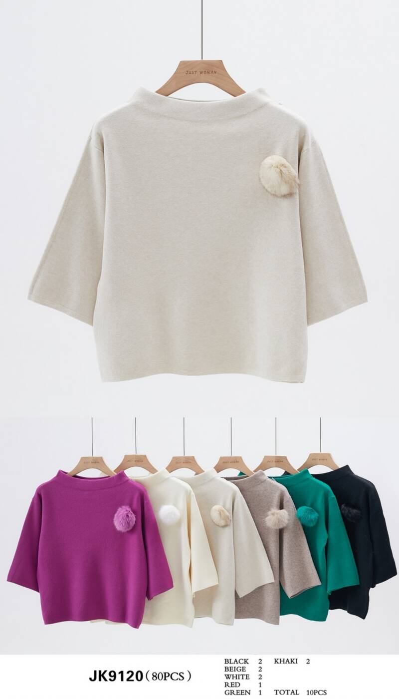 Swetry  damska (Włoskie produkt) Roz Standard Mix kolor Paczka 10 szt
