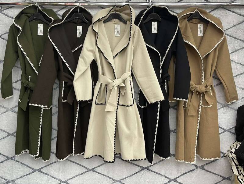 Płaszcz  damska (Włoskie produkt) Roz Standard Mix  kolor. Paczka 5szt