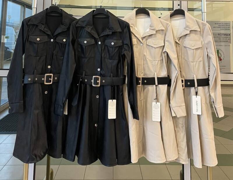 Sukienka  damska (Włoskie produkt) Roz S-XL. 1 kolor Paczka 4 szt
