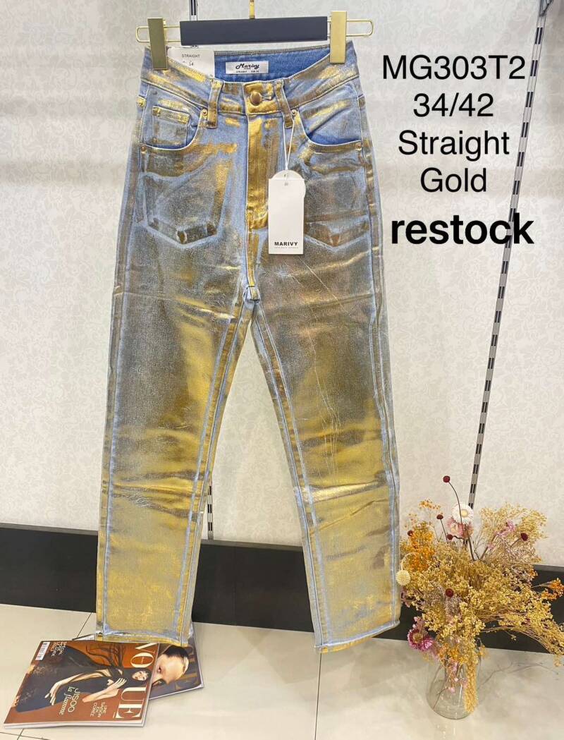 Spodnie damska jeans . Roz 34.42. 1 kolor. Paszka 10szt.  