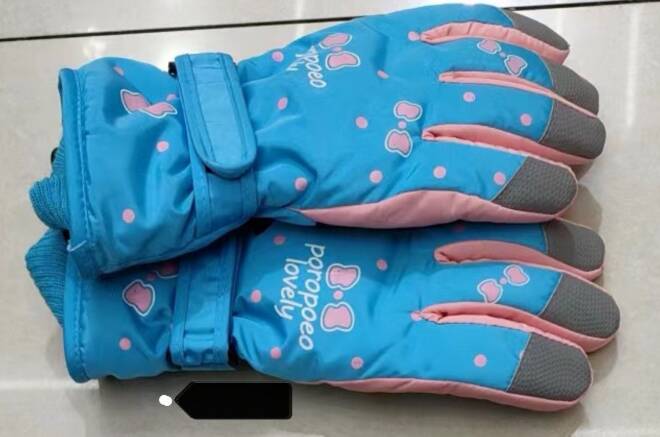 Rękawiczki dziecięce narciarskie Roz Standard, Mix kolor Paczka 12 szt