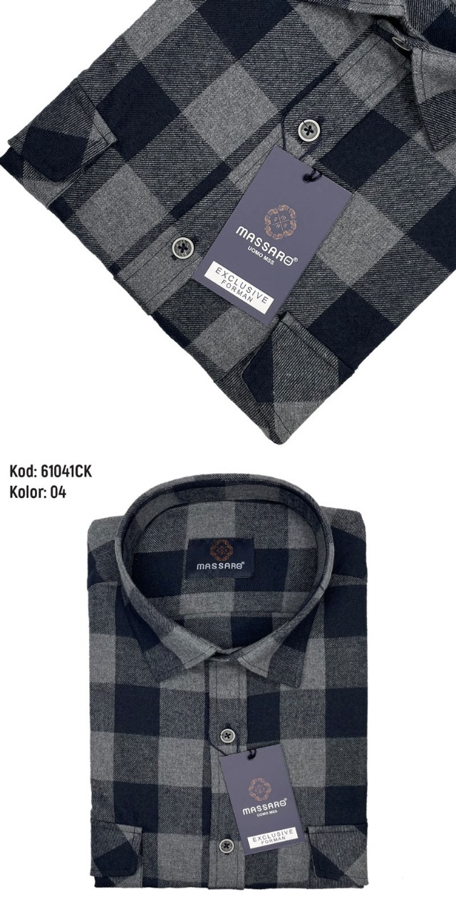 Koszula męska ( Turecka produkt) Roz S-3XL Paczka 6 szt 