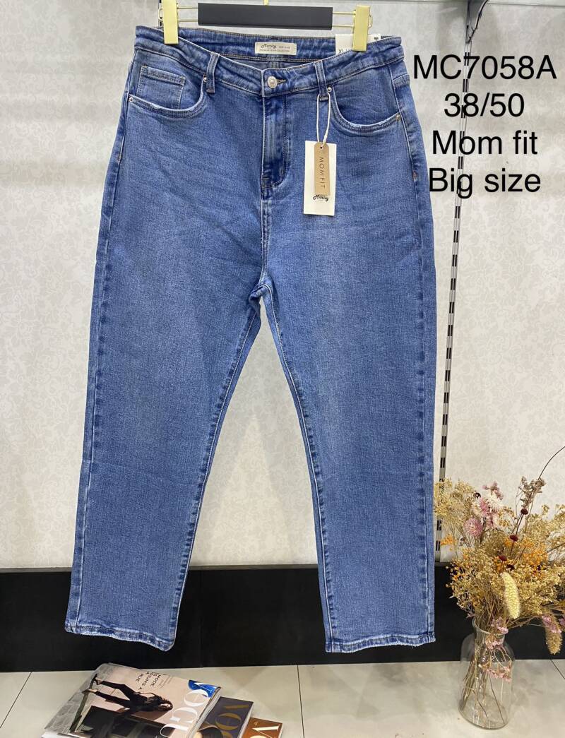 Spodnie   damska jeansy duże . Roz 38-50. Paszka 10szt . 1 Kolor.