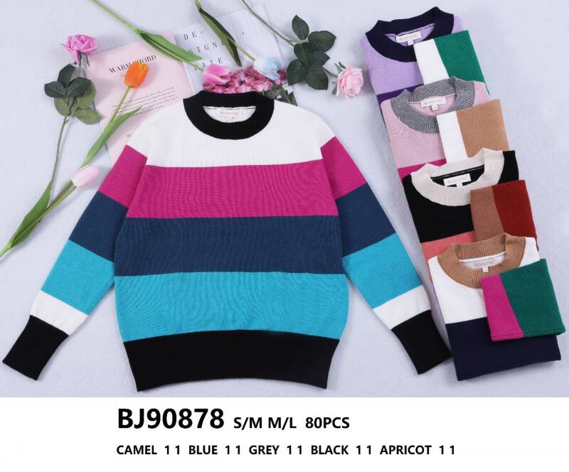 Swetry damska (Francja produkt) Roz SM.ML. Mix kolor, Paszka 10 szt