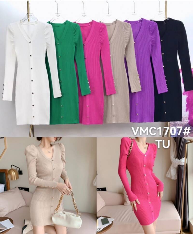 Sukienka swetry  damska (Francja produkt) Roz Standard Mix kolor, Paszka 10 szt