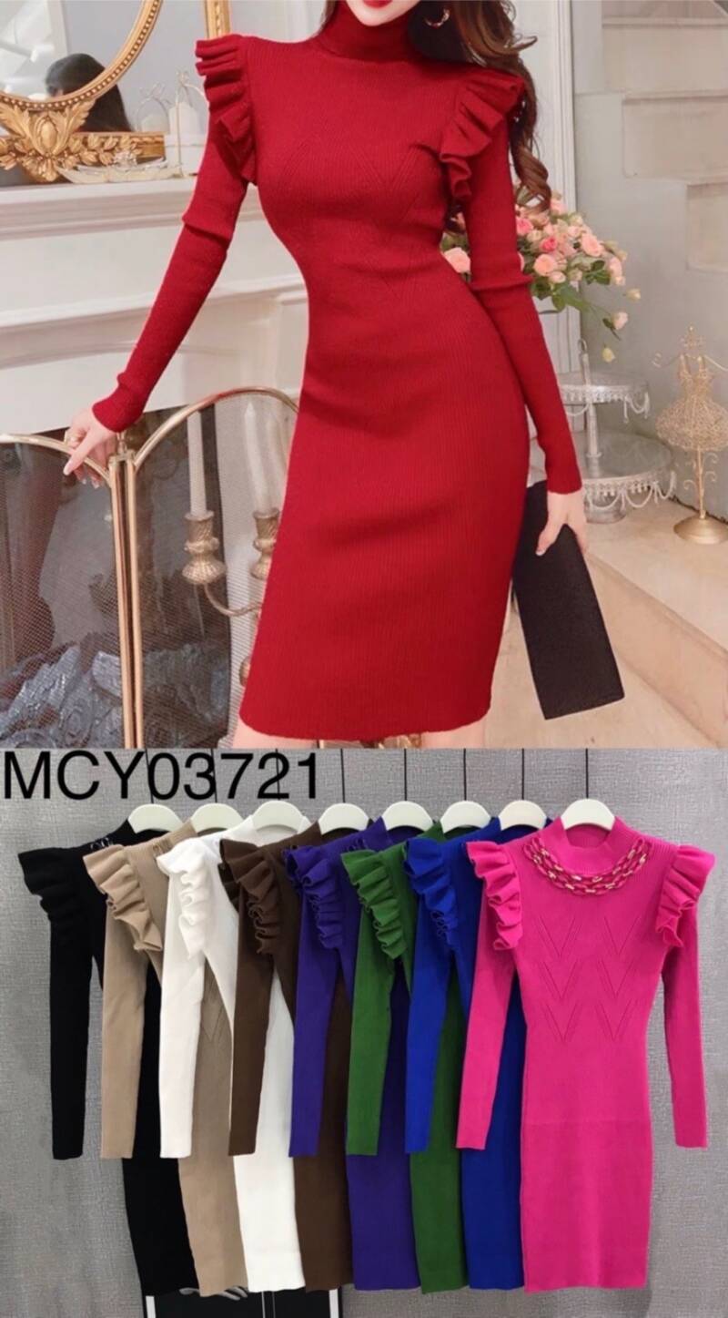 Sukienka swetry  damska (Francja produkt) Roz Standard Mix kolor, Paszka 10 szt