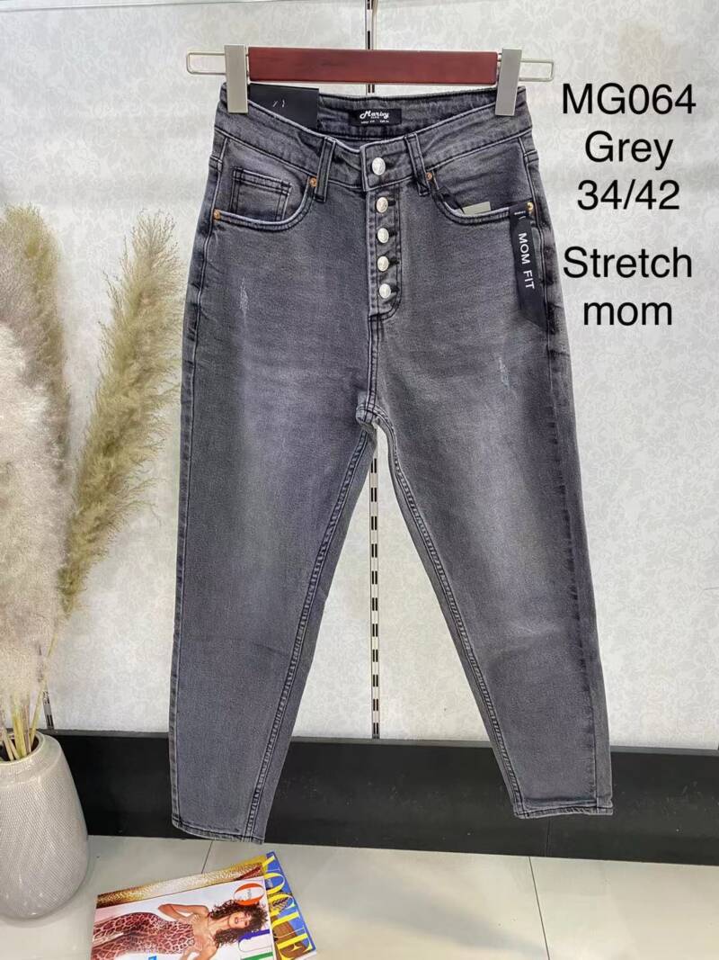 Spodnie damska jeans . Roz 34-42. 1 kolor. Paszka 10szt.  