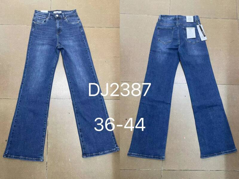 Spodnie damska jeans . Roz 36-44. 1 kolor. Paszka 10szt.  