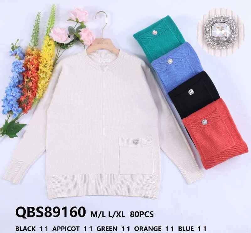 Swetry damska (Francja produkt) Roz S/M.L/XL.Mix kolor, Paszka 10 szt