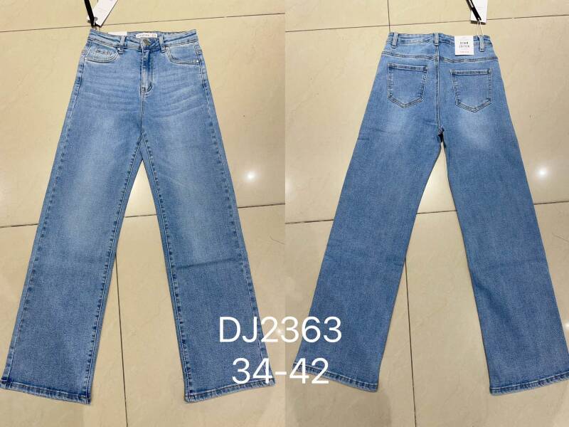 Spodnie damska jeans . Roz 34-42. 1 kolor. Paszka 10szt.  