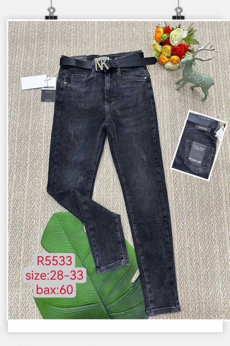 Spodnie  damska jeans . Roz 28-33. 1 kolor. Paszka 12szt.  