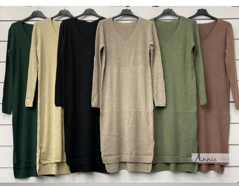 Sukienka swetry  damska (Włoskie produkt) Roz Standard Mix kolor Paczka 5 szt
