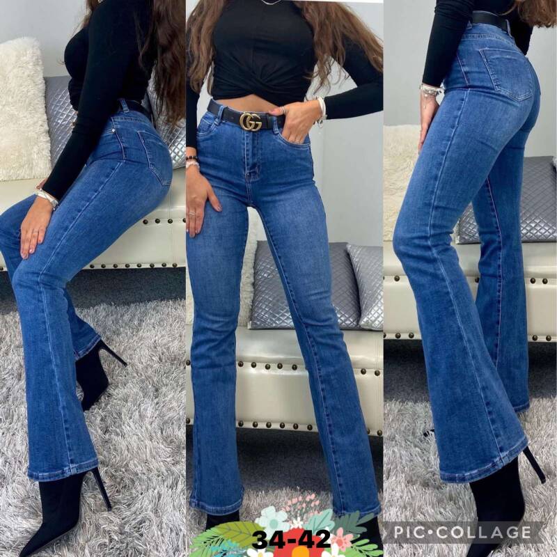 Spodnie  damska jeansy .Roz 34-42 1 Kolor . Paszka 10szt