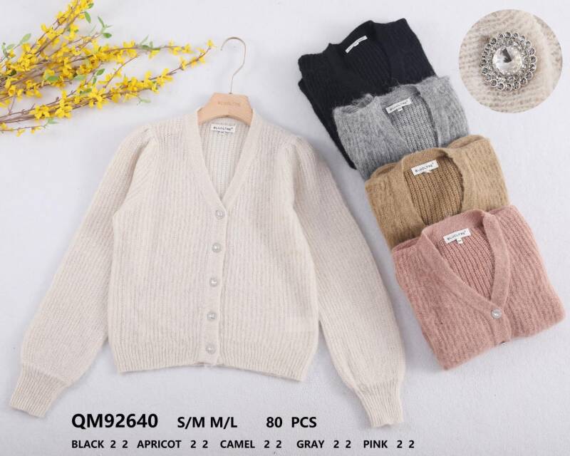 Swetry damska (Francja produkt) Roz SM.ML. Mix kolor, Paszka 10 szt