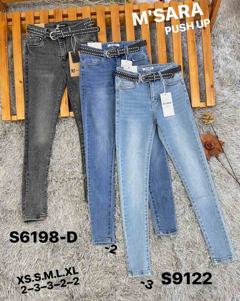 Spodnie damska jeans . Roz XS-XL. 1 kolor. Paszka 10szt.  
