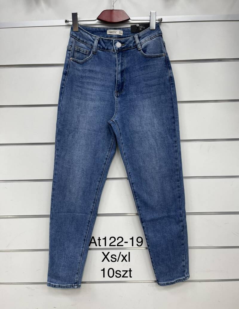 Spodnie damska jeans . Roz XS-XL. 1 kolor. Paszka 10szt.  