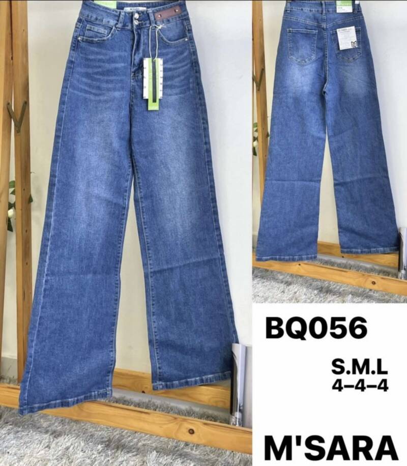 Spodnie damska jeans . Roz SML. 1 kolor. Paszka 12szt.  