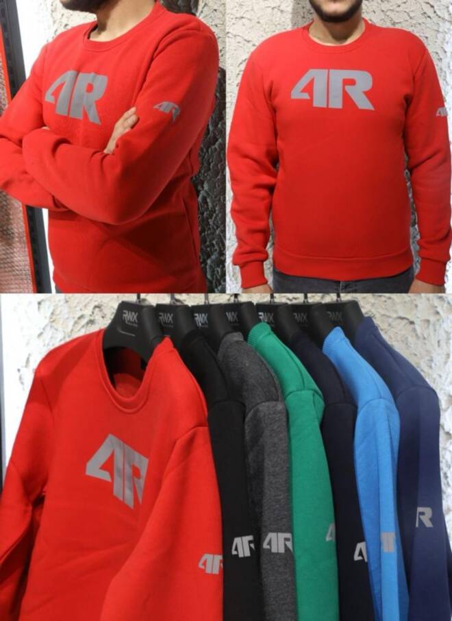 Bluza męska (Turecki produkt) Roz M-2XL Mix 3 kolor Paczka 12 szt