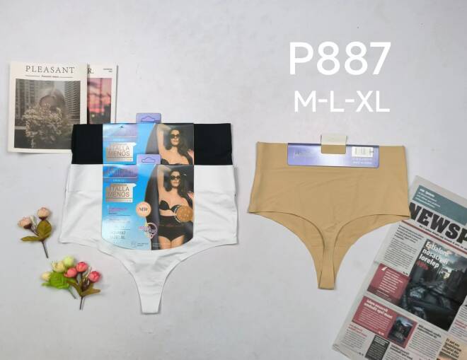 Majtki modelujące damski Roz M-XL, Mix kolor Paczka 24 szt