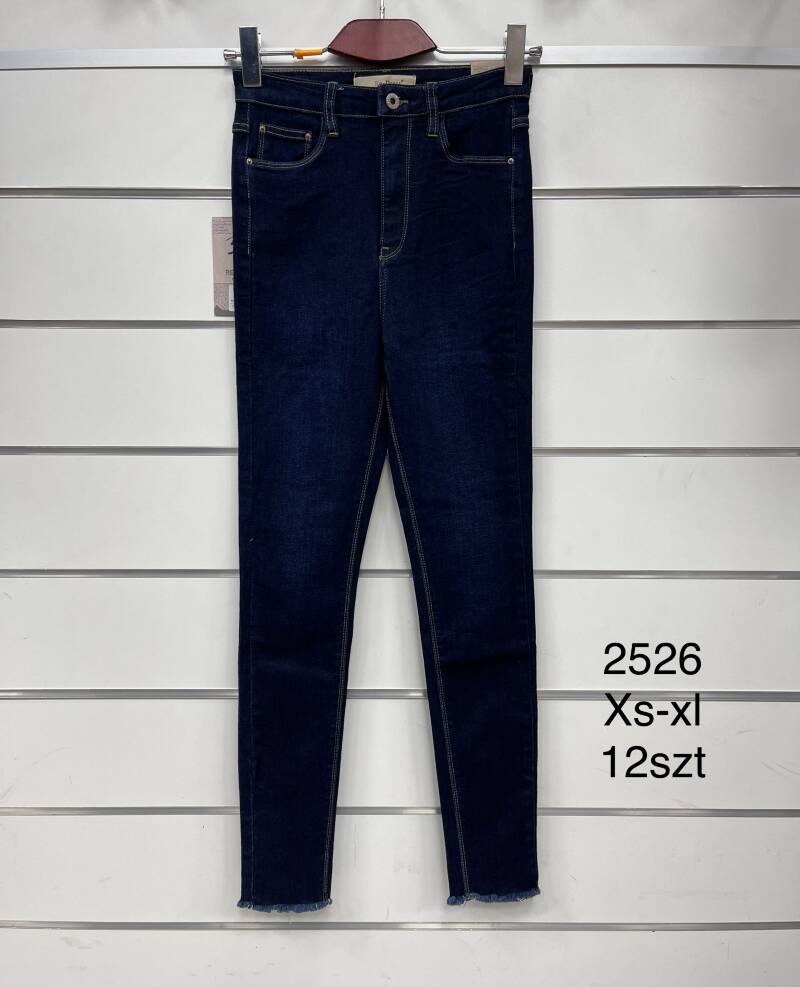 Spodnie  damska Jeans.Roz XS-XL. 1Kolor. Paszka 10szt.