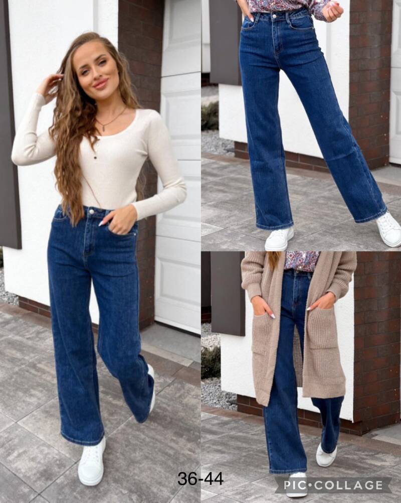 Spodnie   damska Jeans .Roz 36-44. 1Kolor. Paszka 10szt.