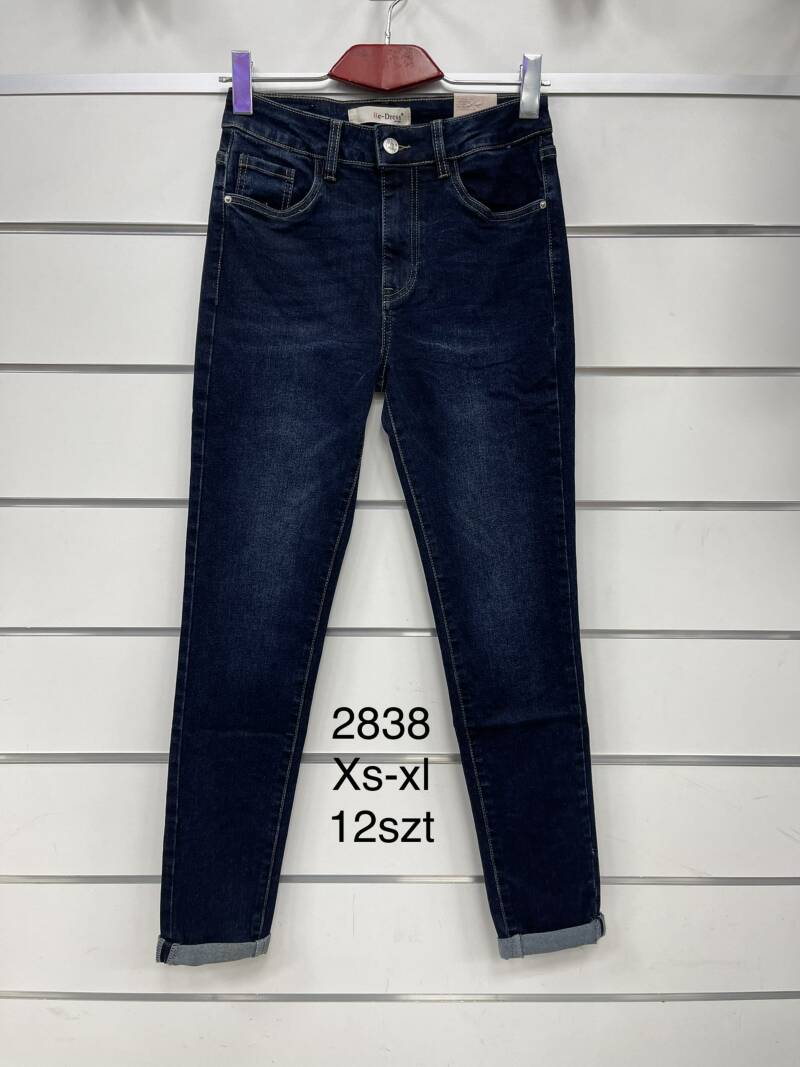 Spodnie  damska Jeans.Roz XS-XL. 1Kolor. Paszka 10szt.