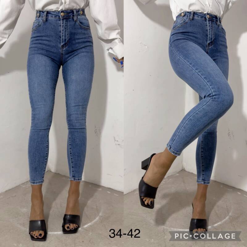 Spodnie Damska Jeans . Roz 34-42.Paszka 10szt. 1 Kolor