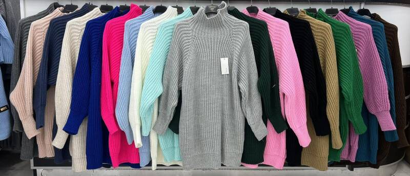 Swetry damska (Włoskie produkt) Roz Standard Mix kolor Paczka 5 szt