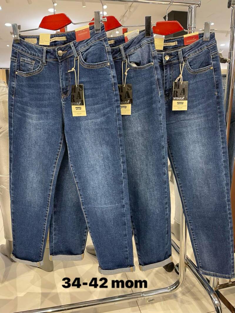 Spodnie   damska Jeans .Roz 34-42. 1Kolor. Paszka 10szt.